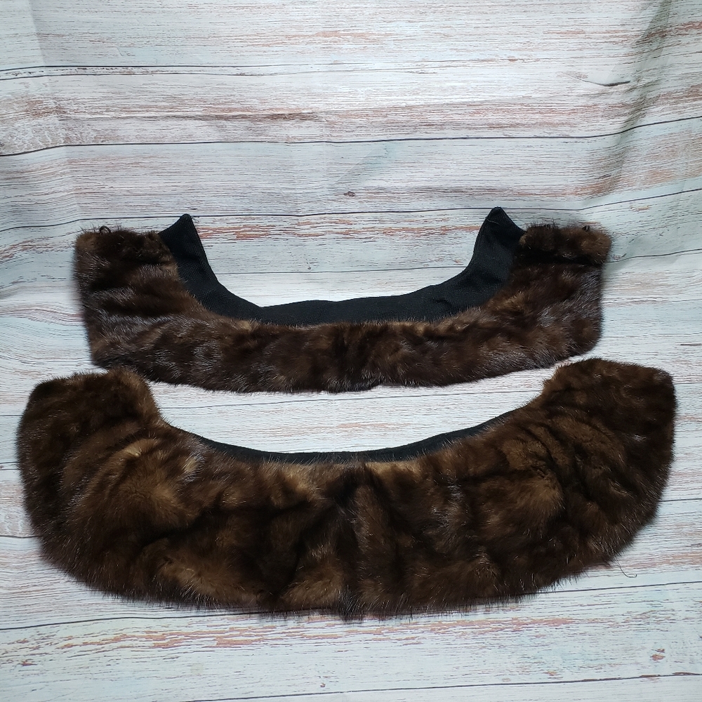 Vintage Mink Fur Collars